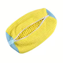 Durable Shoe Washing Machine Bag for All Shoe Types-Yellow with Blue Zipper,Ideal for Sneakers and Casual Shoes,Laundry Wash Bag